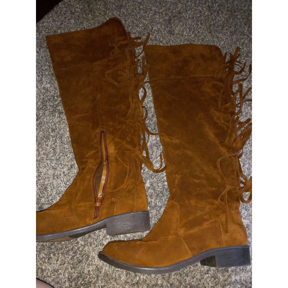 Rue 21 Brown Knee Boots